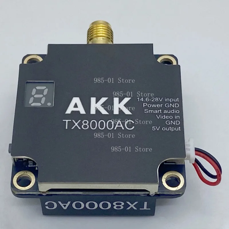 AKK TX8000AC 8W 5.8G FPV VTX 96CH TBS Compatible Long Range RC Parts