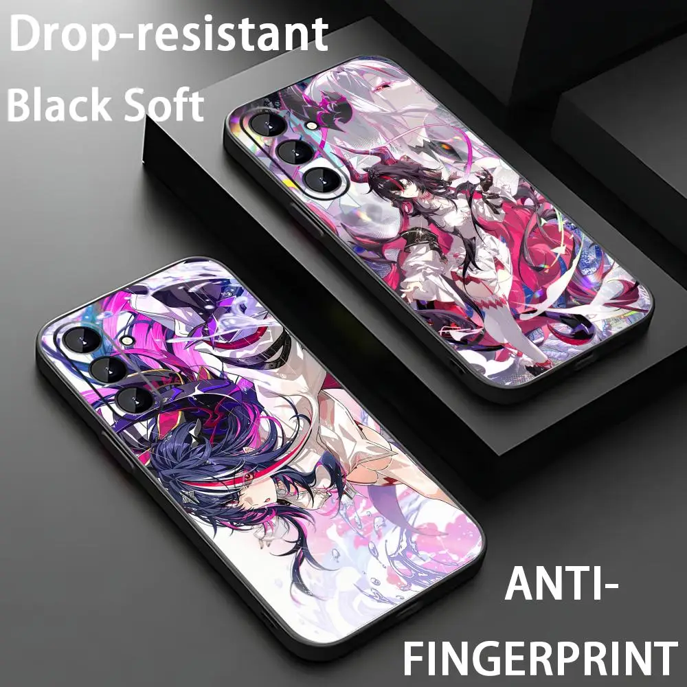 Neverness to Everness Shinku Phone Case For Samsung Galaxy S26 S25 S24 S23 S22 S21 Plus Ultra Note20 Soft Black