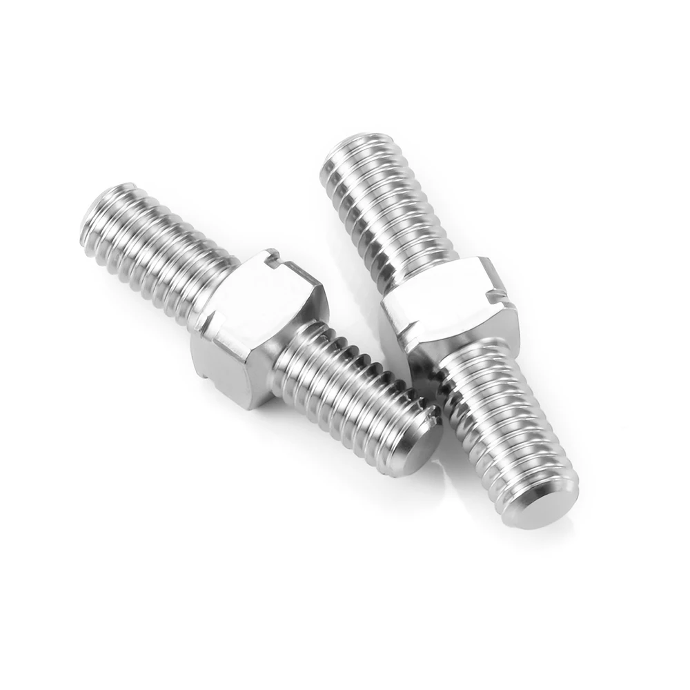 AXSPEED Metal Alloy Universal M3 Double-end Threaded Pull Rod/ Positive and Reverse Thread Link Rod for RC Models Upgrade Parts