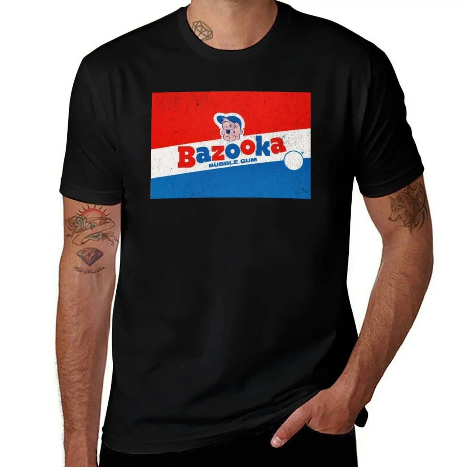 Bazooka Joe Alternate T-Shirt Summer Casual Loose T-Shirt