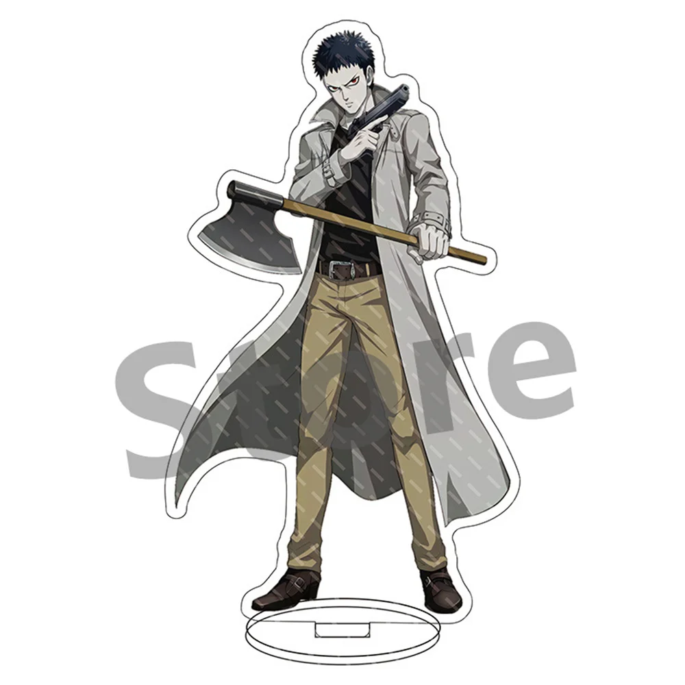 Anime One Punch Man Saitama Genos Blast Senritsu no Tatsumaki Figures Acrylic Stand Model Desk Decor Collect Birthday Gift