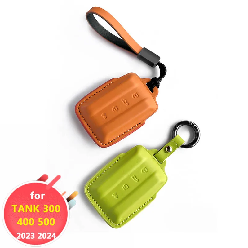 

Аксессуары для украшения интерьера автомобиля, чехол для автомобильного ключа, защитный чехол «сделай сам», 1 шт. для Great Wall GWM WEY TANK 300 400 500 2023 2024