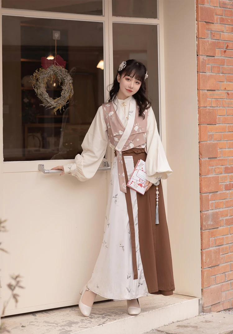 Conjunto de ropa de la dinastía Tang Hanfu tradicional china antigua para mujer, vestido moderno, nueva moda