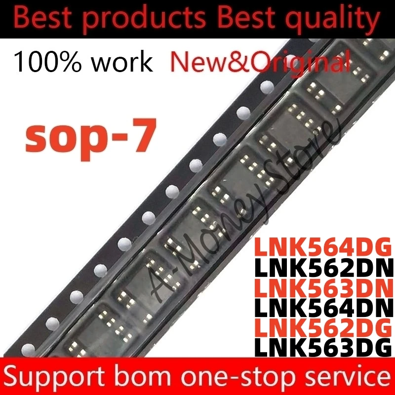 

(5pcs)LNK563DN LNK562DN LNK564DN LNK562DG LNK563DG LNK564DG sop-7