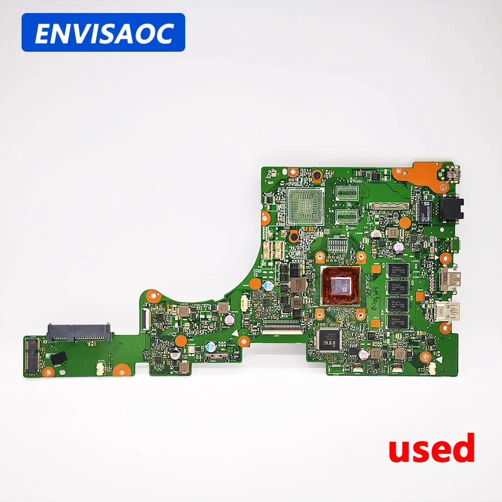 

used For ASUS E402B E402BA E402BP L402BA L402BP F402BA F402BP X402BA X402BP Laptop Motherboard Mainboard AMD A9-9400 CPU 8G RAM
