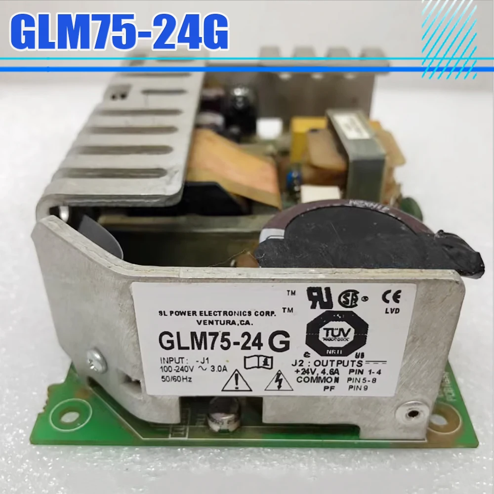 

Промышленный модуль питания GLM75-24G 220В 24В 4.6А для систем управления GLM75-24 G