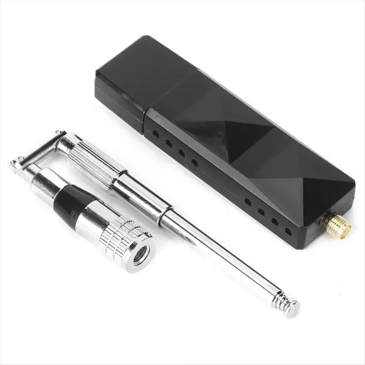 【ELEVATE LIFE】Dual Channel AIS Receiver USB Output AIS Receiver with Antenna SMA Connector Stainless Steel Foldable Portable