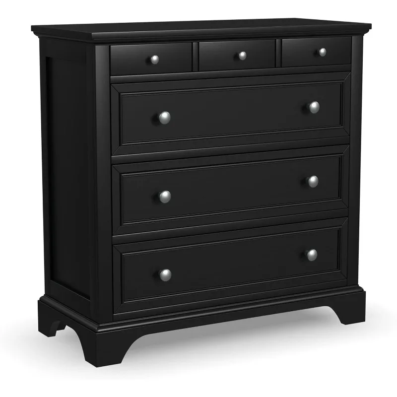 

Black Four Drawer Chest by Home Styles