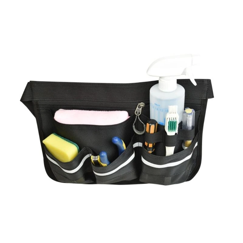 A2UD A2UD Hotel Restaurant Restaurant Cleaner Waist Belt Belt Belt Bag for W/ Pock