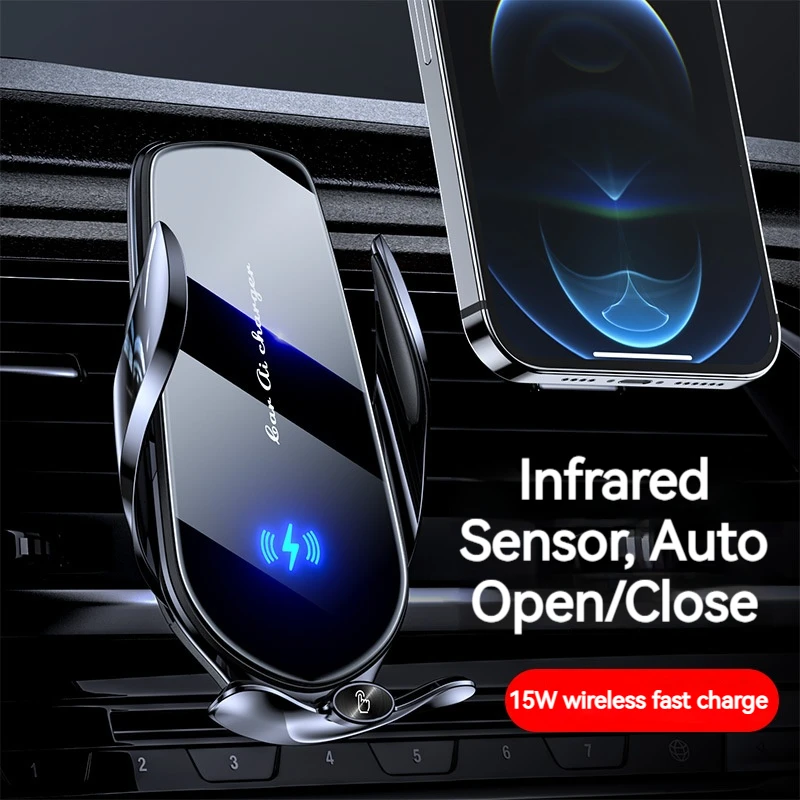 15W Car Phone Wireless Charger Holder Auto Sensing Stand 66W Magnet Plug Mount for Samsung S26 Iphone 17 16 15 14 13 12 Pro Max - Image 4