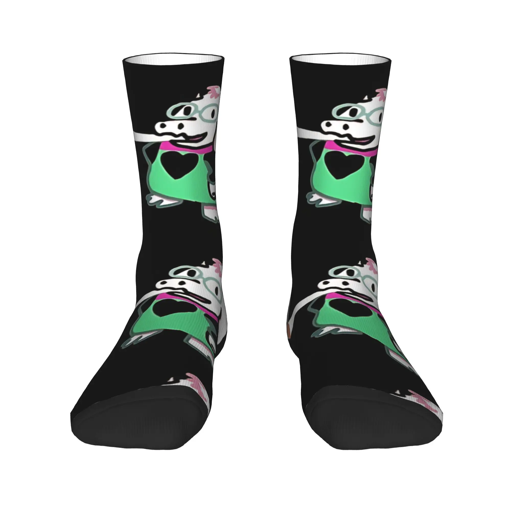 Adults Men Socks Ralsei Blunt Design  Deltarune Stockings Non Slip Warm Soft Socks Winter Gothic Graphic Running Sports Socks
