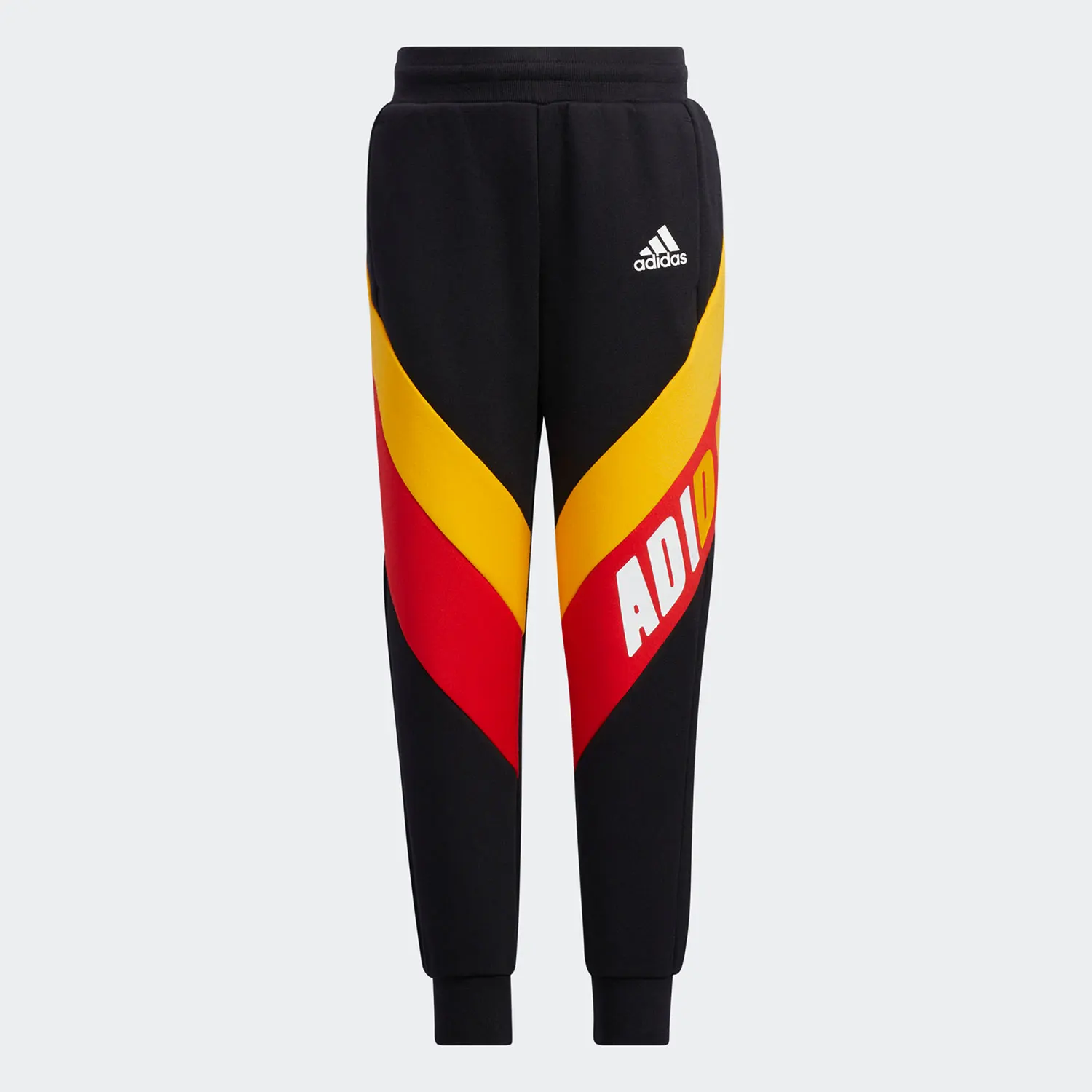 Adidas oficial genuíno sazonal novas calças esportivas infantis HD9971