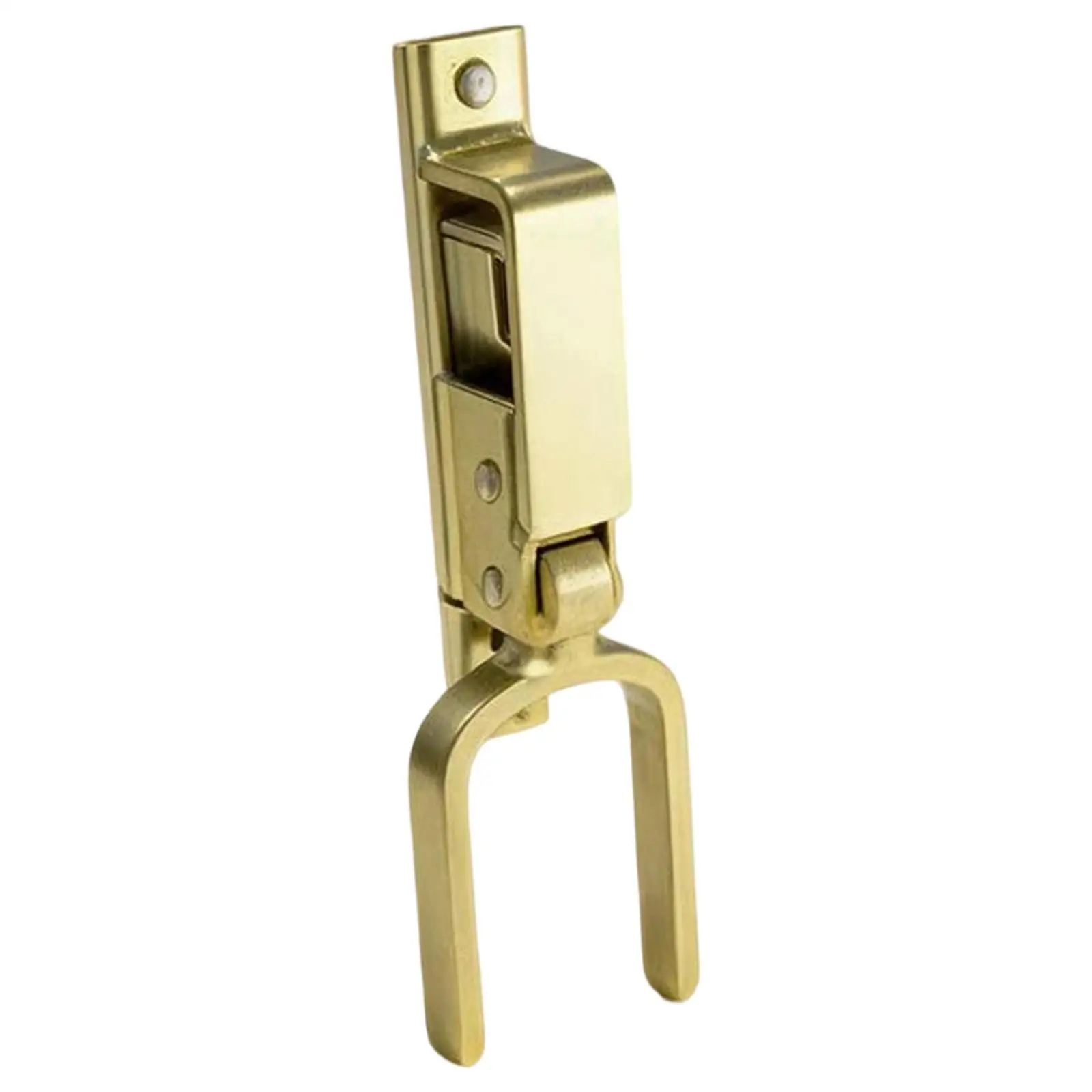 Durable Metal Automatic Gate Lock Sturdy Spring Loaded Latch Easy Installation for Wood or Metal Gates