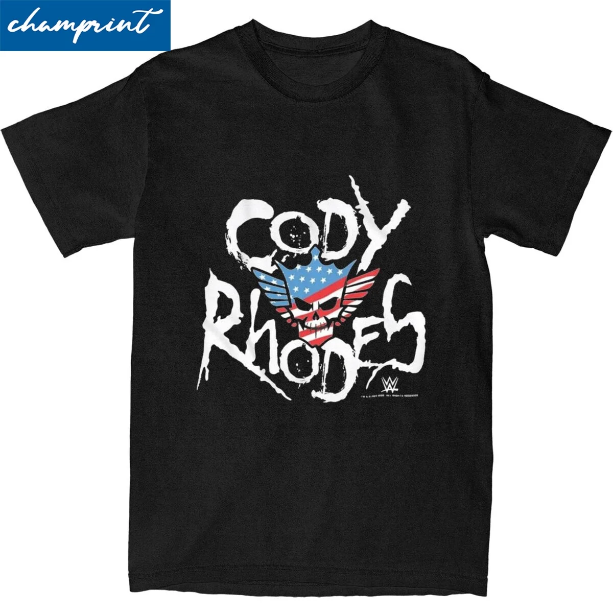 Men Women's Cody Rhodes American T Shirt Cotton Tops Vintage Short Sleeve O Neck Tees Graphic T-Shirt