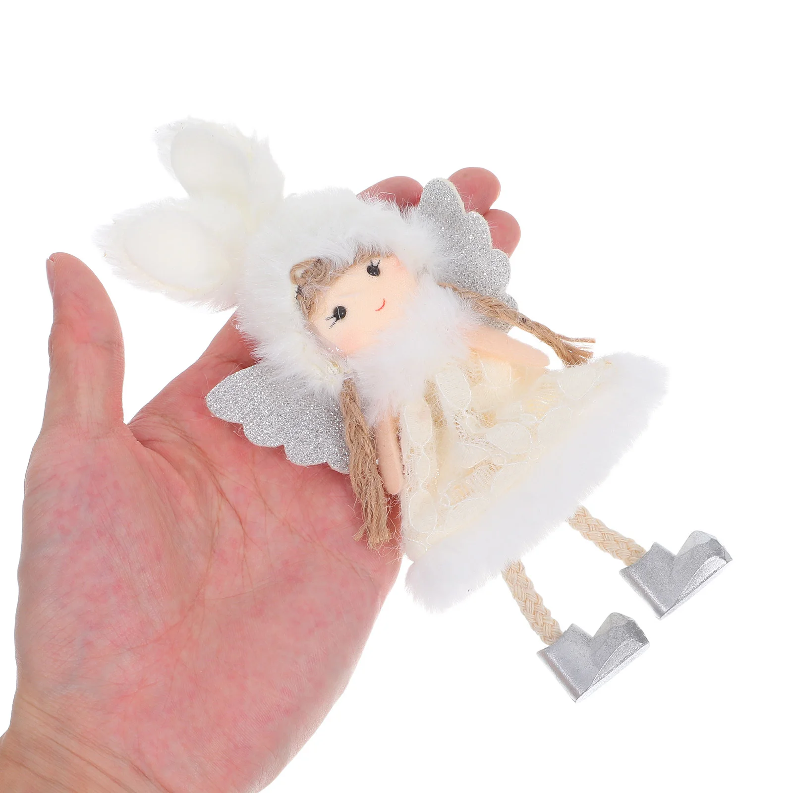 

2Pcs Christmas Angel Hanging Decorations Elegant Christmas Tree Ornaments Holiday Hanging Pendant Home Party Decoration