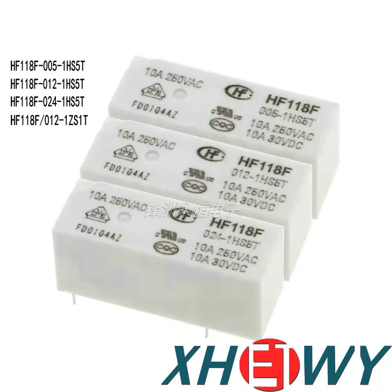 Relay HF118F-005-1H…