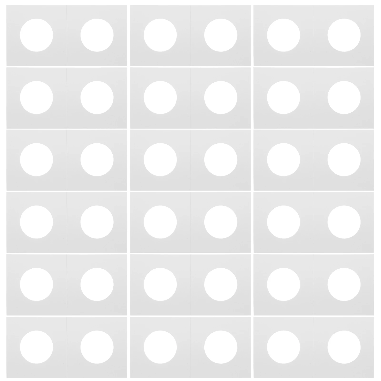 150pcs Cardboard Holders For Collectors Multifunctional Collection Storage Easy Open Portable Organizer Coin