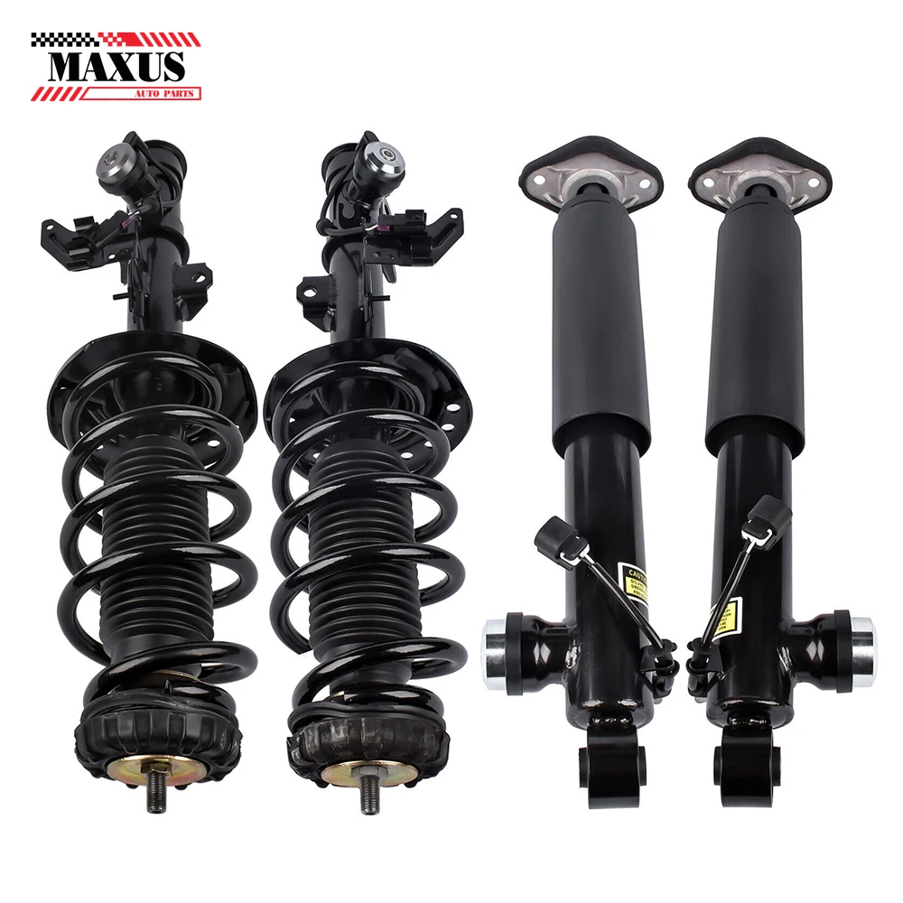 4X Front & Rear Shock Absorber Suspension Spring Strut Assembly W/ Electric for Cadillac SRX 2010-2016 22793799 22793801