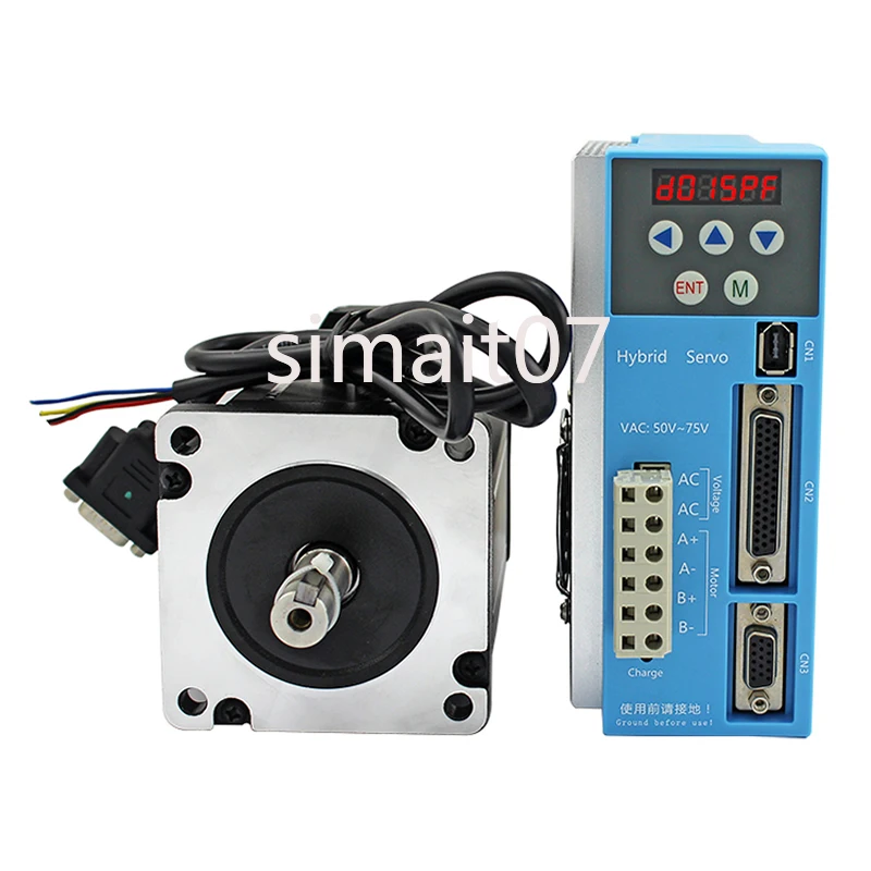 Nema34 4.5Nm Hybrid Servo Motor - LCDA808H Driver with Closed Loop Control