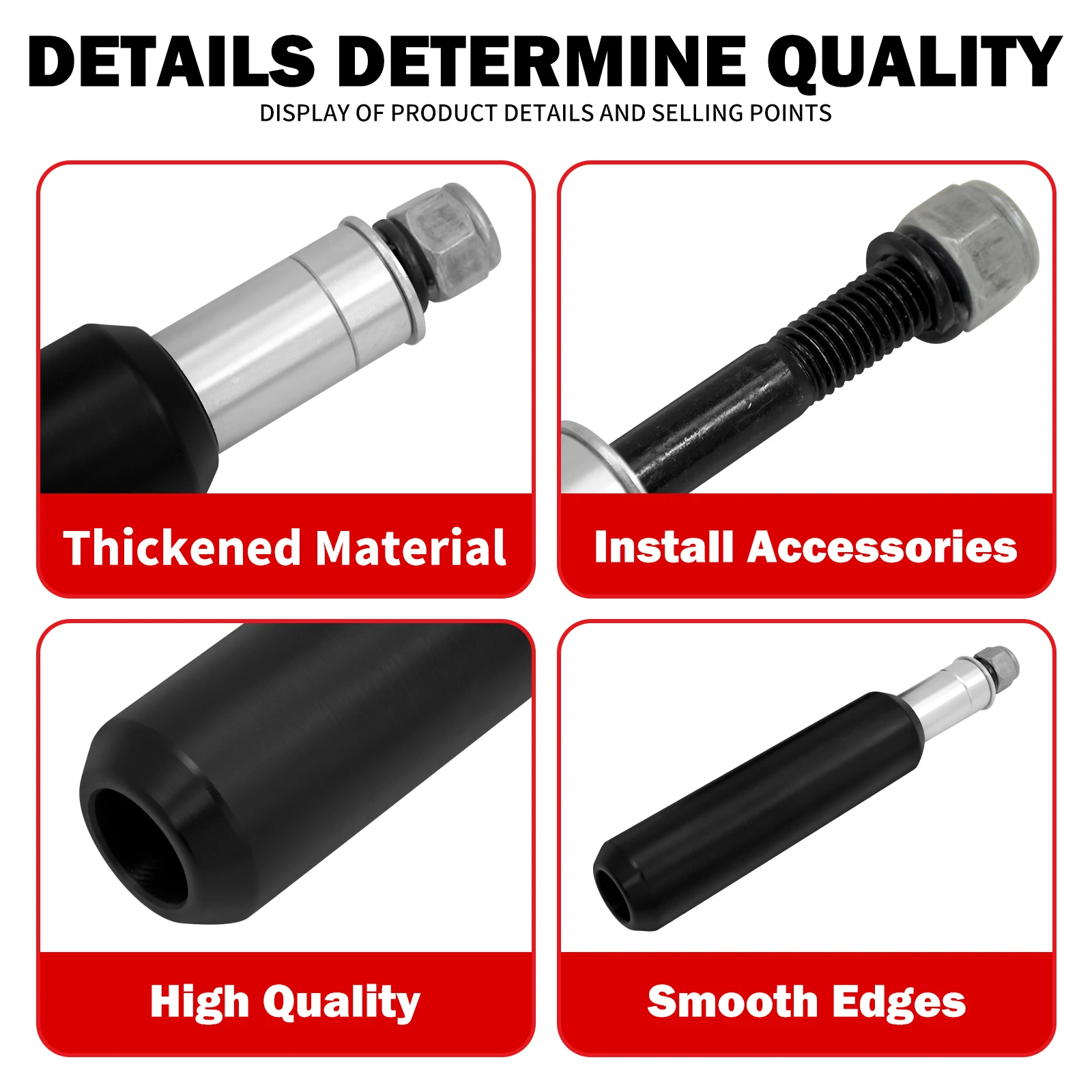 Motorcycle Crash Bar Upper Shock Mount Frame Slider Falling Protector Guard For Harley Sportster XL 883 04-22 Dyna Fat Bob 06-17