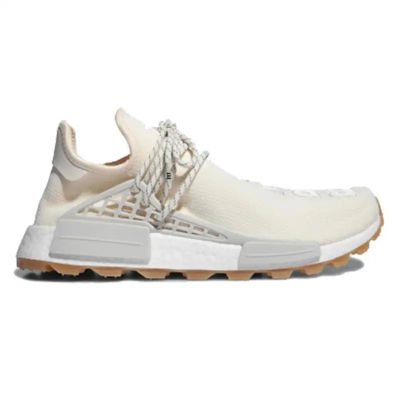 Adidas NMD Hu Trail Pharrell Now Is Her Time Cream White Sneakers shoes EG7737