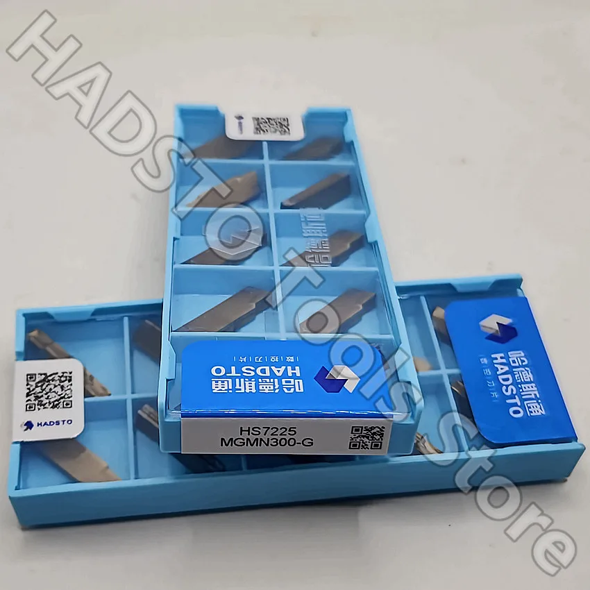 MGMN300-G HS7225 MGMN300-G MGMN300 3.0mm HADSTO CNC carbide inserts cut off Slotting inserts For Steel, stainless steel