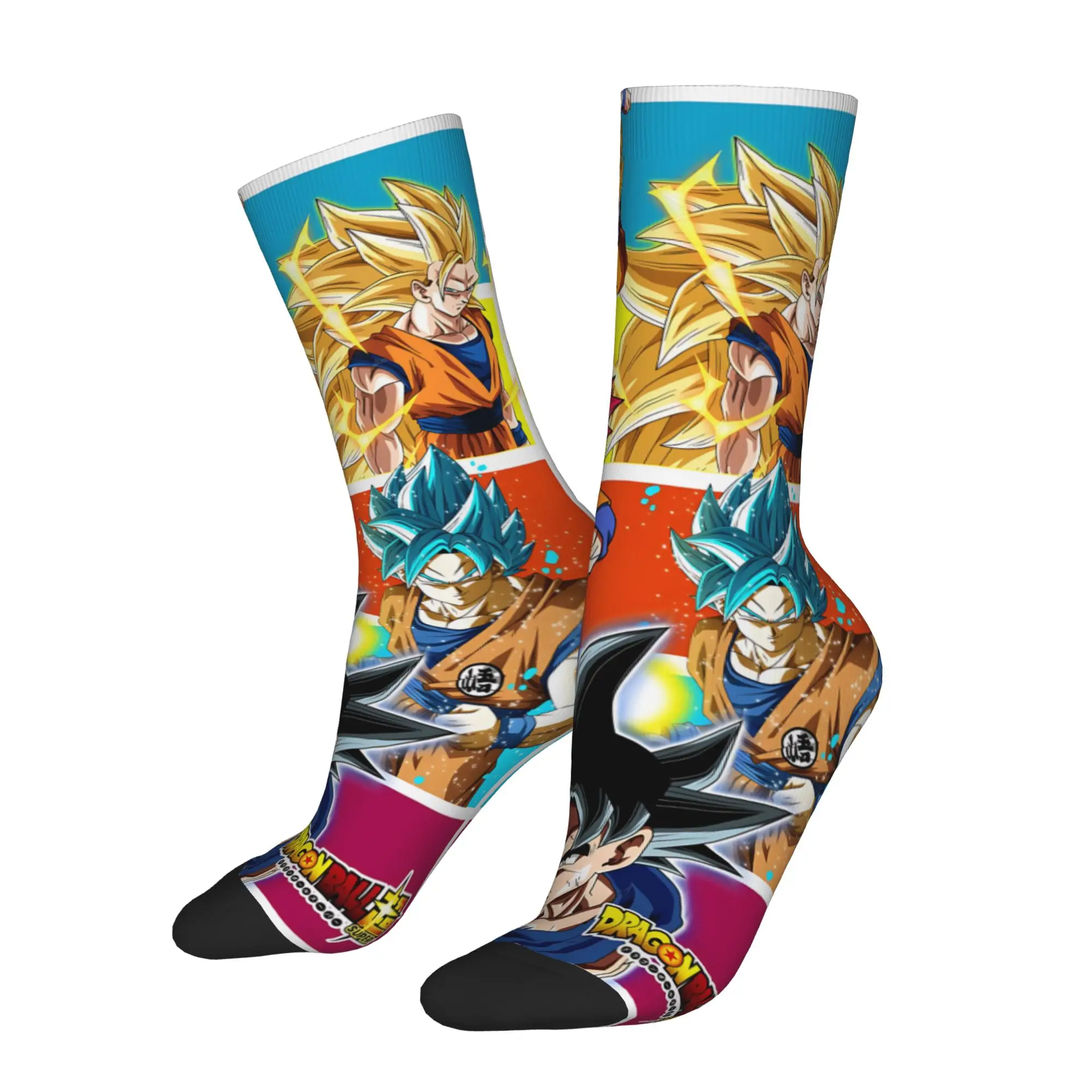 

Sports Socks calcetines personalizados Dragon Ball Z Goku Vintage Harajuku Street Style Novelty Pattern Sock