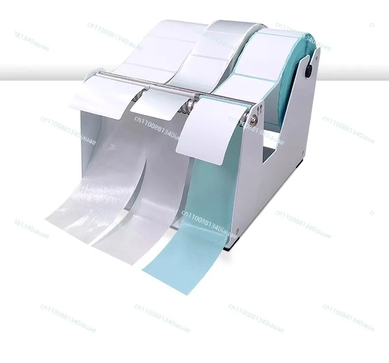 

Manual Label Stripper Self-adhesive Thermal Takeaway Sticker Transparent Round Label Sealing and Tearing Machine