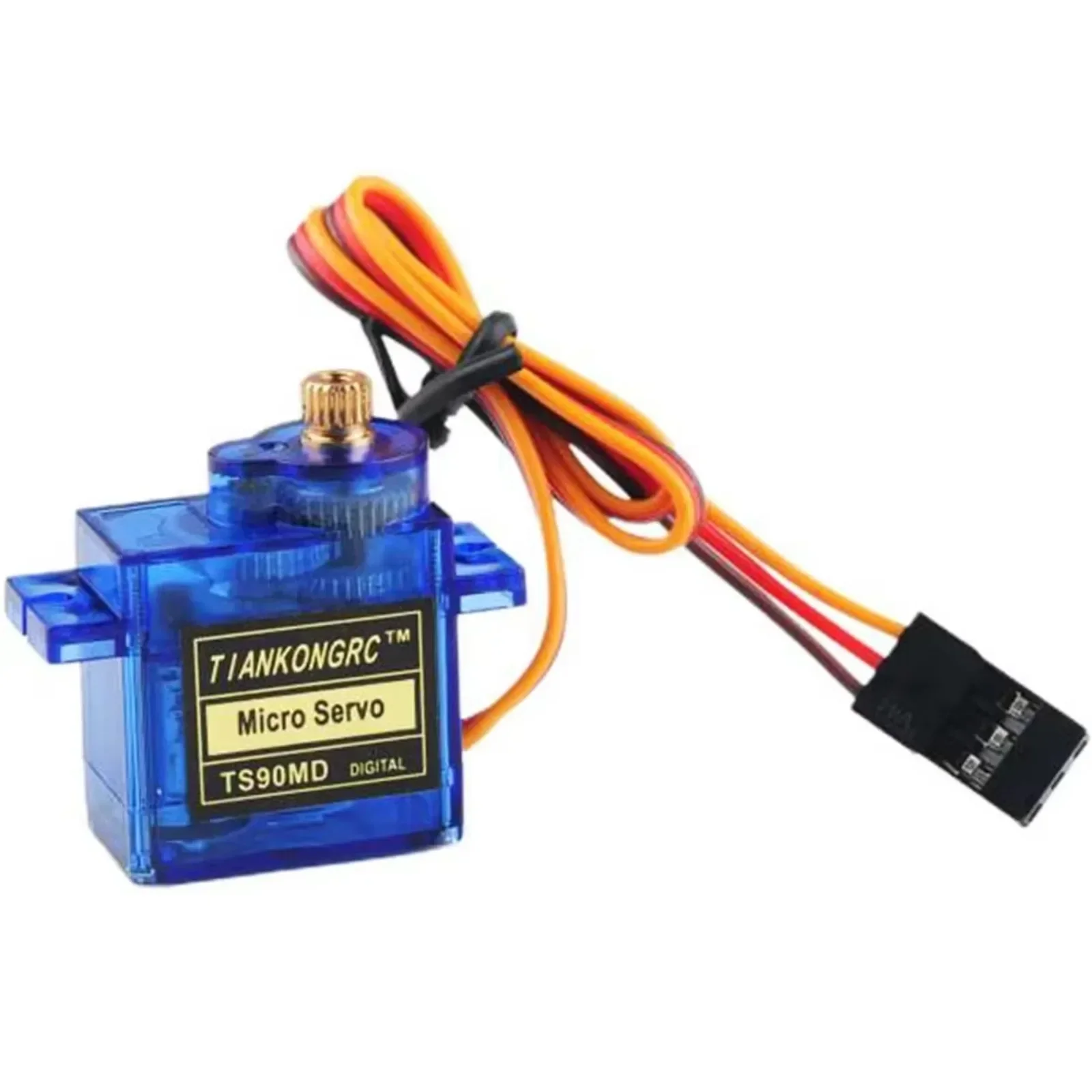 10PCS TS90MD 9g Digital Micro Servo Full Metal Gear 90/180/270/360° PWM Control for RC Robot Plane