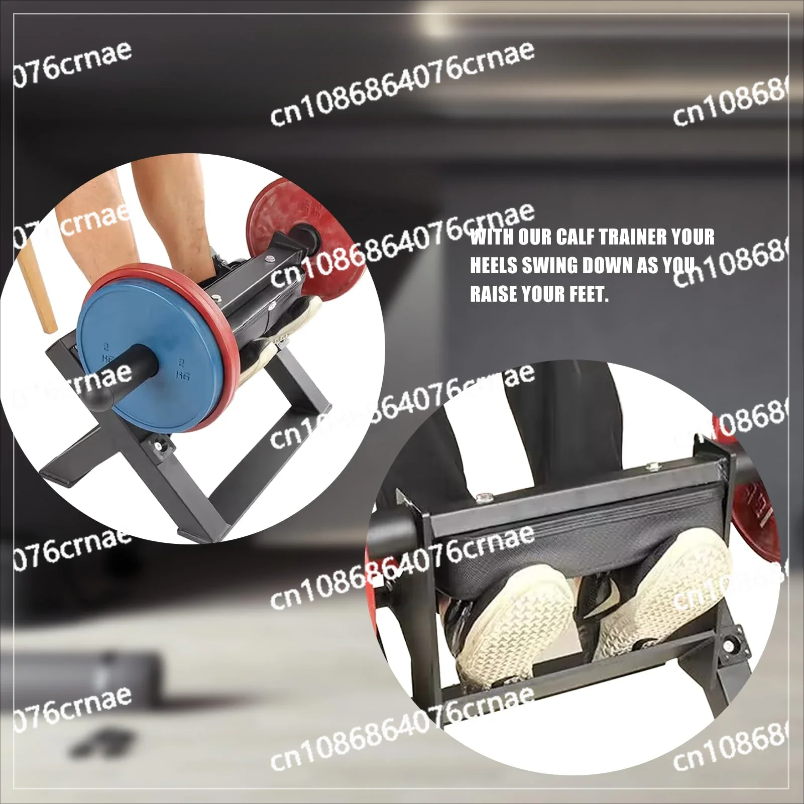 Adjustable Tibia Dorsi Calf Machine, Calf Raise Machine for Calf Stretching, Tibialis Trainer, Strength Training Leg Machines image 4