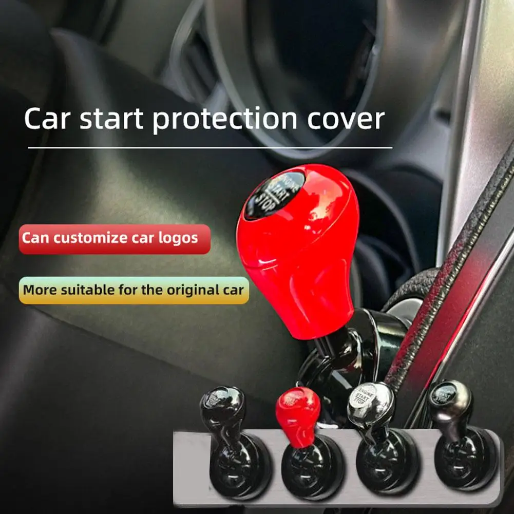 Car Start Button Cover Rocker Automotive Interior Accessory Retro Joystick Decoration Universal New Car Gift