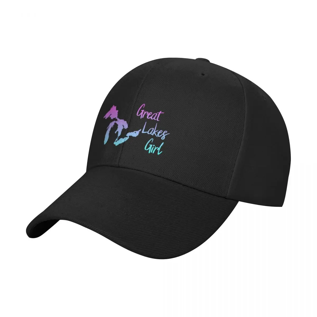 Great Lakes Girl Ombre Souvenir Baseball Cap Hat Baseball Cap Sports Cap For Girls Men's