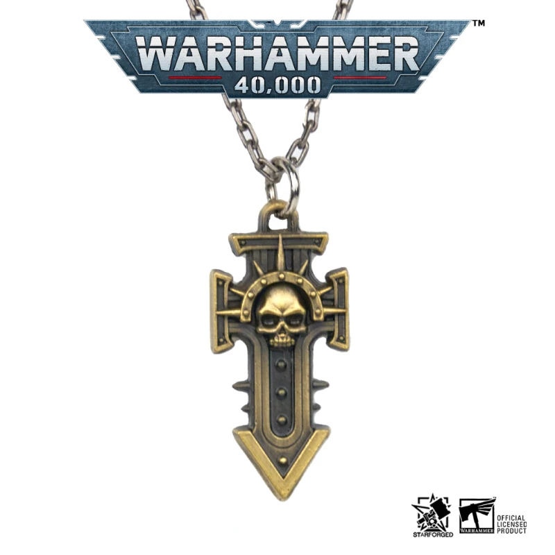 [Starforged Star Casting] Warhammer 40K Perimeter Unyielding Expedition Pendant Keychain Necklace