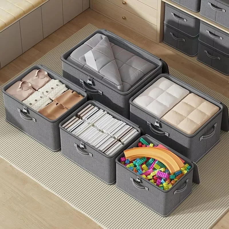 Storage box for clothes, wardrobe, organizing box, large-capacity quilt, storage basket, storage box