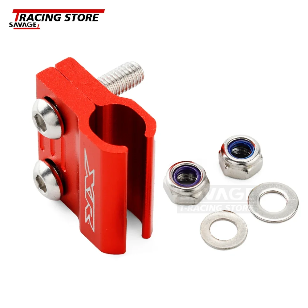 For HONDA XR 250 400 Motard XR250R/L XR400R XR600R XR650R Front Brake Hose Clamp Holder XR 600R 650 R/L Motorcycle Clamping Line