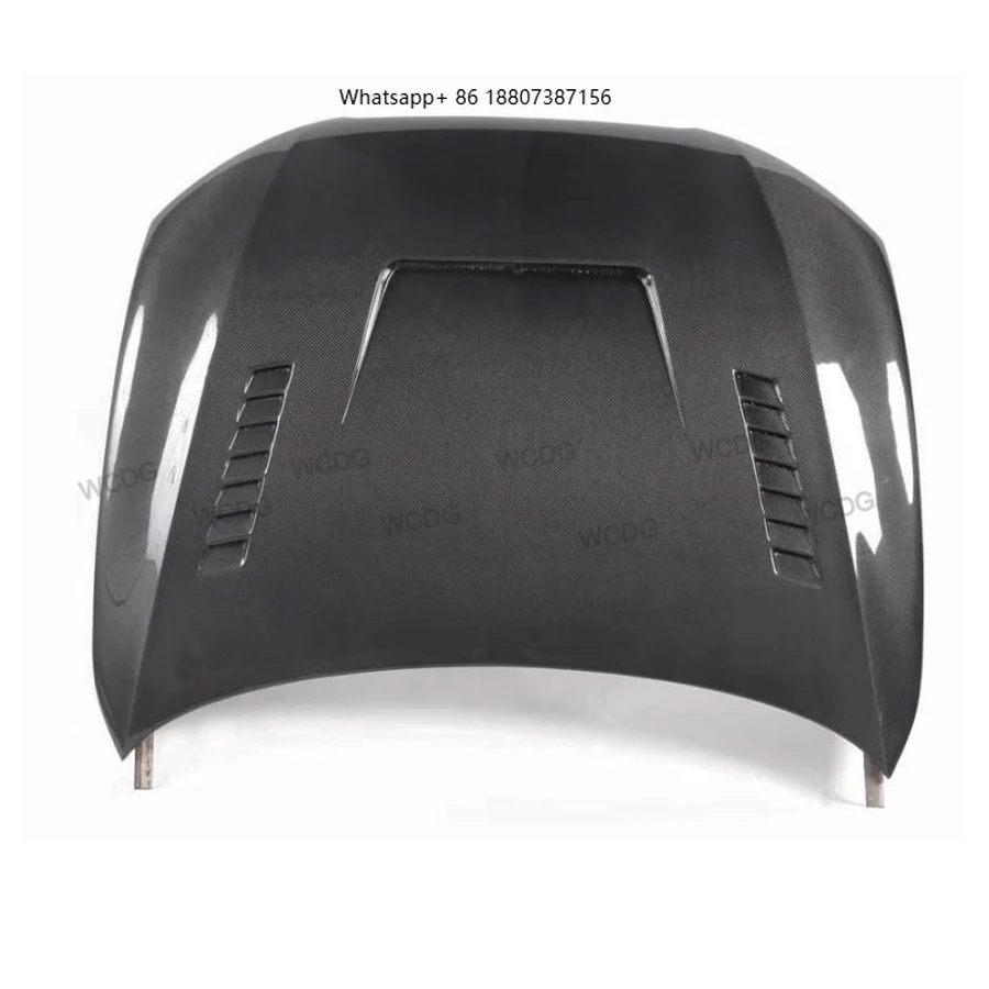 

ForAudi A5 S5 RS5 2012-2016 Carbon Fiber Front Hood Air Vents Engine Hood Bonnet Cover Car Bodykit Replacement Parts