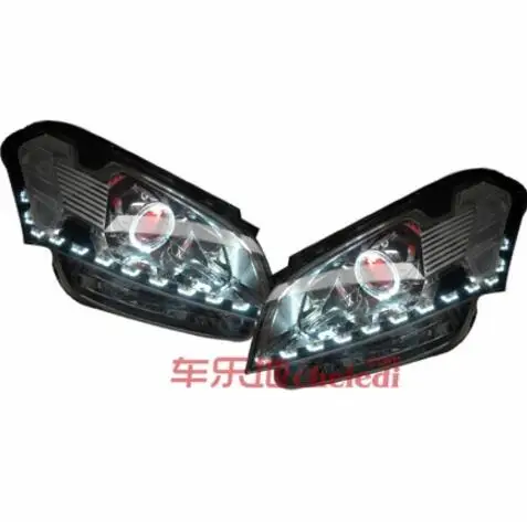 car bumper headlamp KIA Soul headlight 2009~2017y LED DRL car accessories HID xenon for kia soul fog light