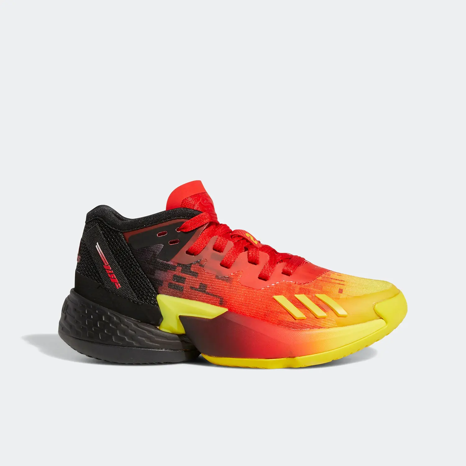 

Adidas подлинный сезон новые большие детские спортивные амортизирующие и износостойкие баскетбольные кроссовки GY9795