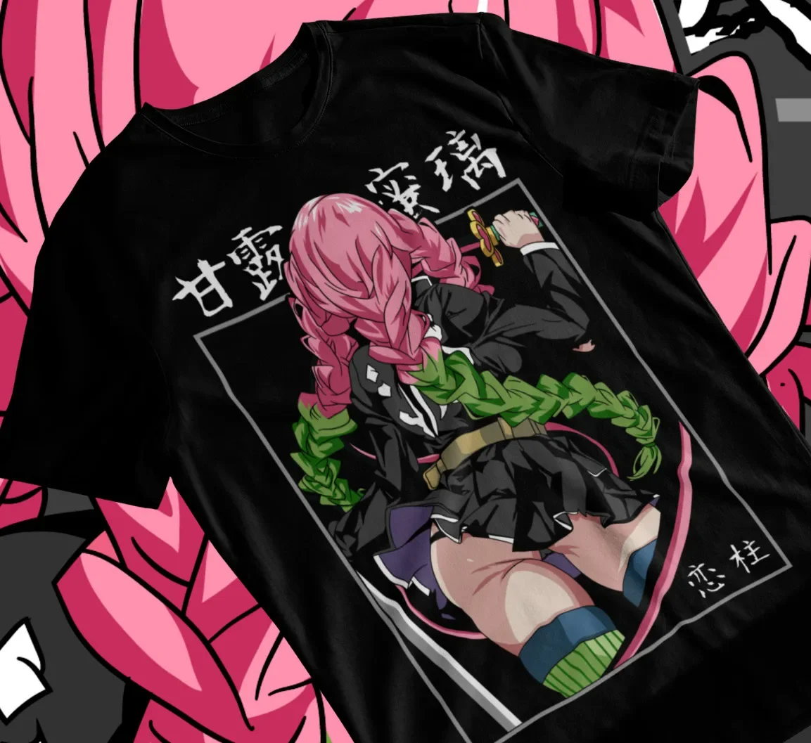 

Mitsuri Kanroji Demon Slayer T-Shirt Demon Slayer,Mitsuri,Anime,Nezuko Soft Tee