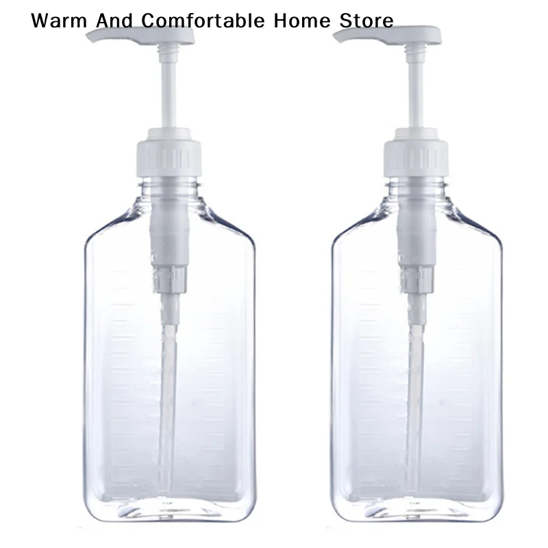 5/8/10CC Liquid Dispenser With Scale Coffee Syrup Bee Drip Bottle With Hydraulic Pump And Nozzle Head Kitchen Honey Container - view 2