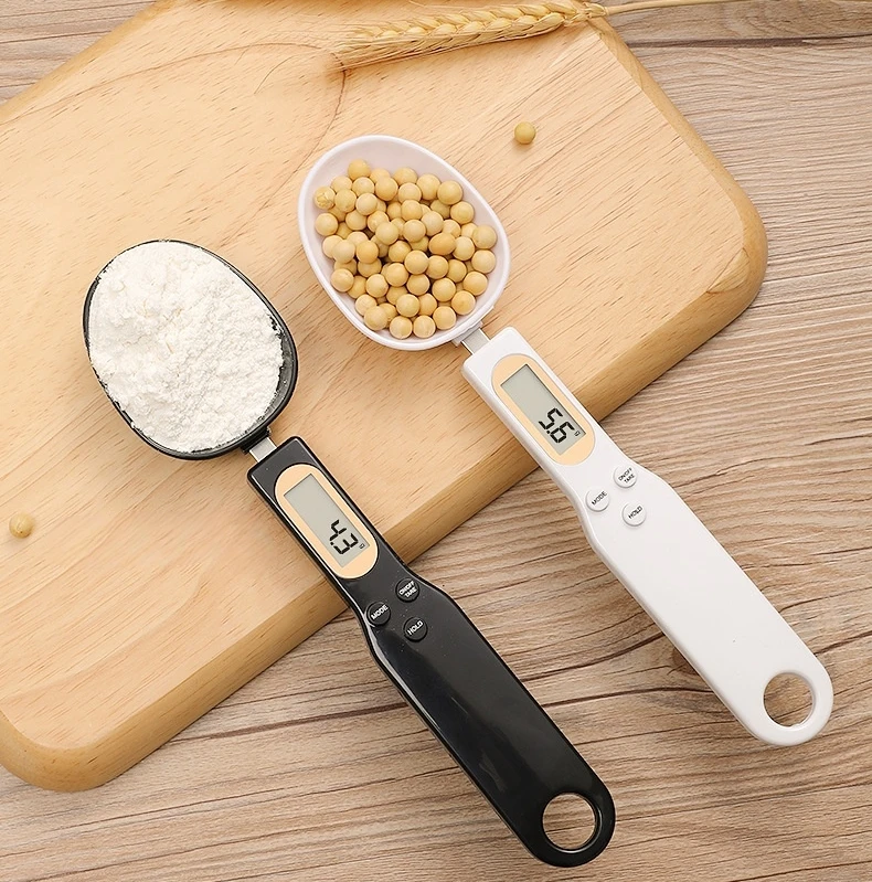 Fast-Response Digital Kitchen Spoon Scale Auto Tare and Shut-Off