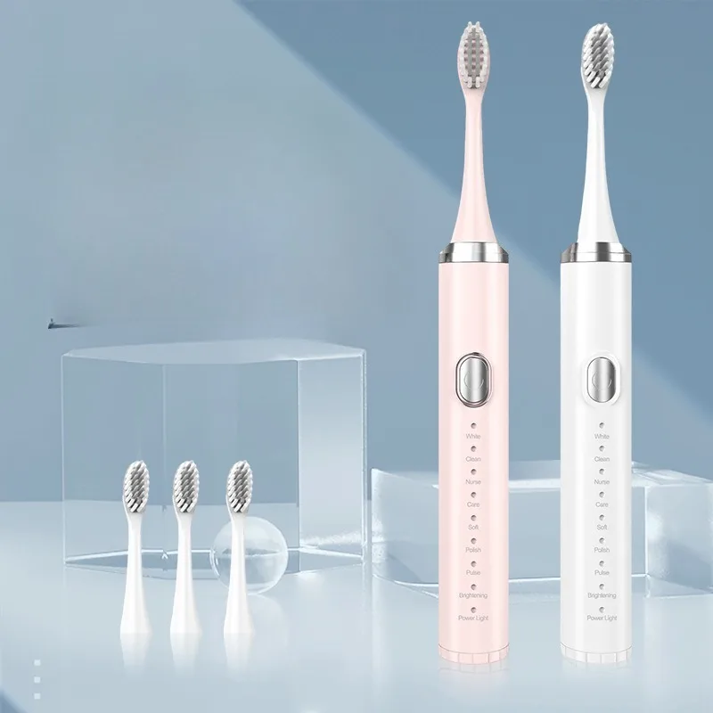 فرشاة أسنان كارتون سونيك للأطفال، فرشاة أسنان كهربائية، بطارية قابلة لإعادة الشحن، شعيرات ناعمة، مؤقت 2 دقيقة ممتع