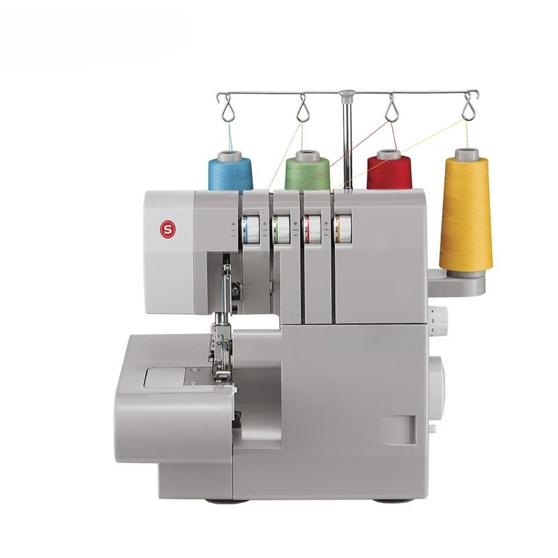 Overlock sewing machine Household and commercial 4-wire edge locking machine Eating thick edge edge fungus edge machine