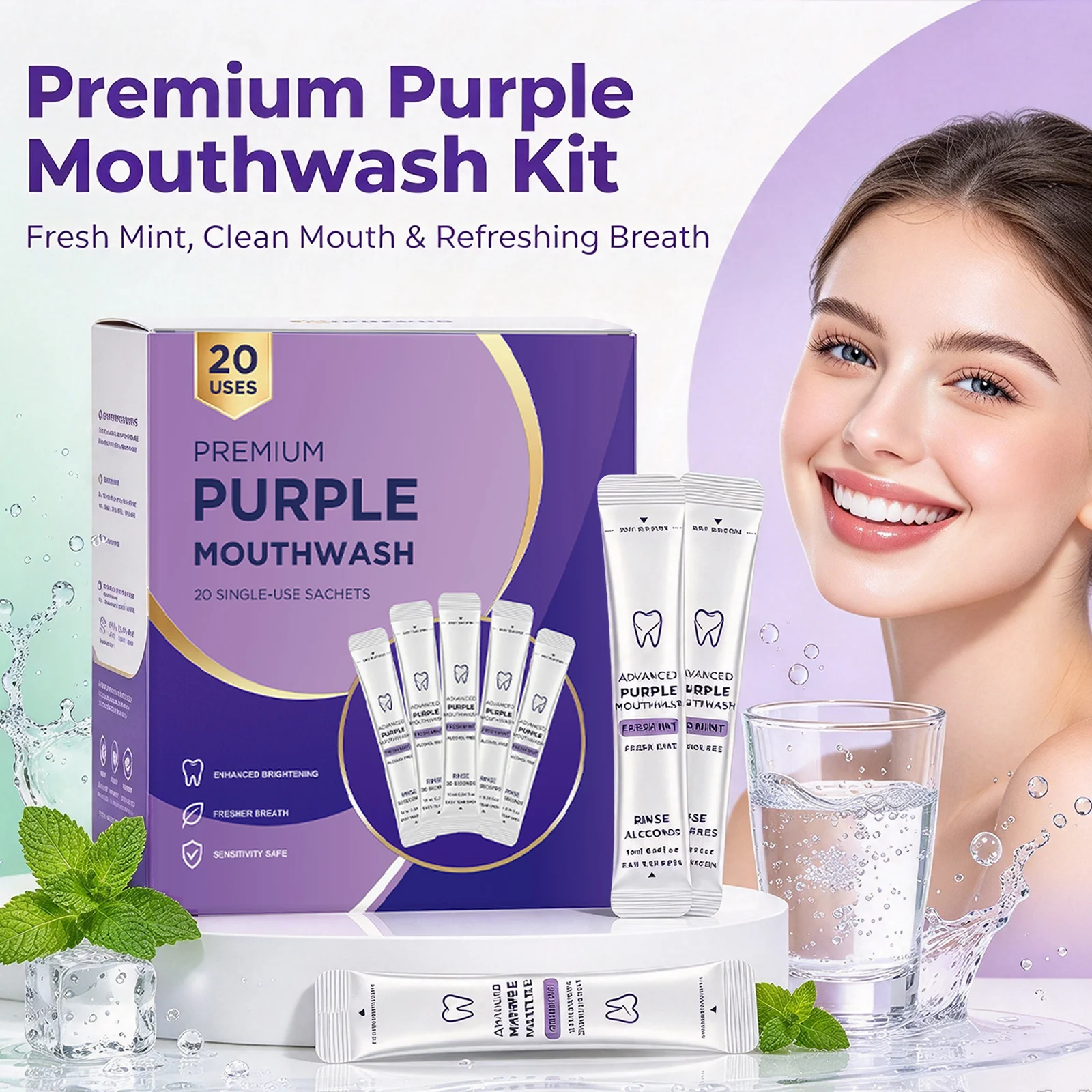 Nane Aromalı Ağız Gargarası, A - Teeth Whitening Mouthwash incelemesi ve fiyatı