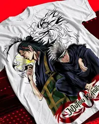 Jujutsu Kaisen T-shirt Geto Suguru Gojo Girl Anime Gift Black T-shirt All Size