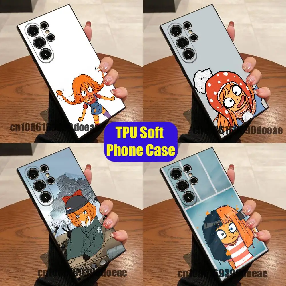 For Maya Mymy Coco O-Ongezellig Phone Case For Samsung S26,S24,S22,S25,S23,S30,S21,Ultra,Plus,Fe,Lite Silicone Cover