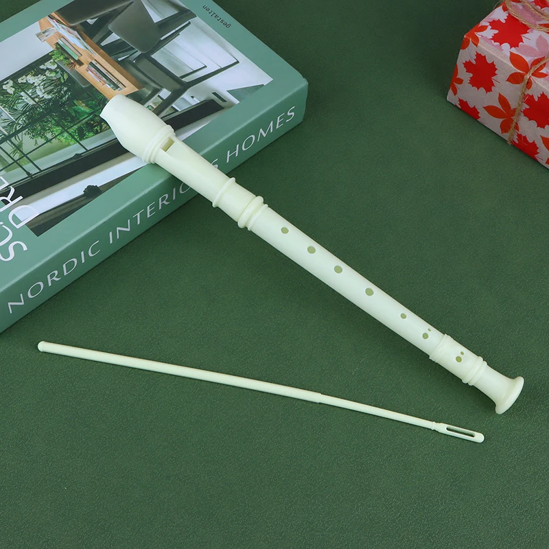 Flauta de Viento de Madera de Polipropileno de Grado Alimenticio, Instrumento Musical para Entusiastas de la Música, 1 Unidad, Flauta Dulce Soprano Profesional con Ocho Orificios