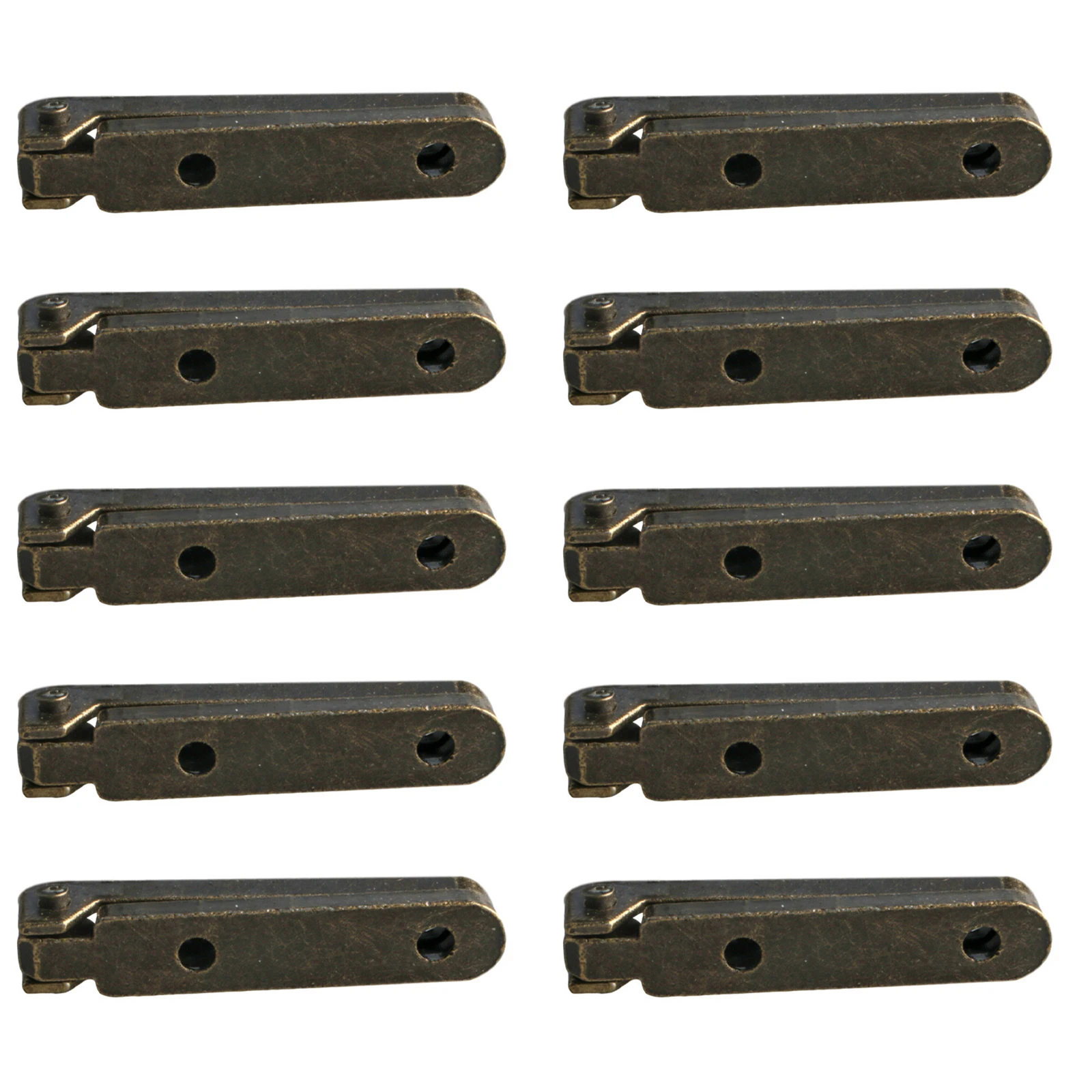 가구 경첩 리프 경첩 작은 리프 경첩 경첩 아연 합금 경첩 10pcs 쉬운 설치 노력 절약 아연 합금