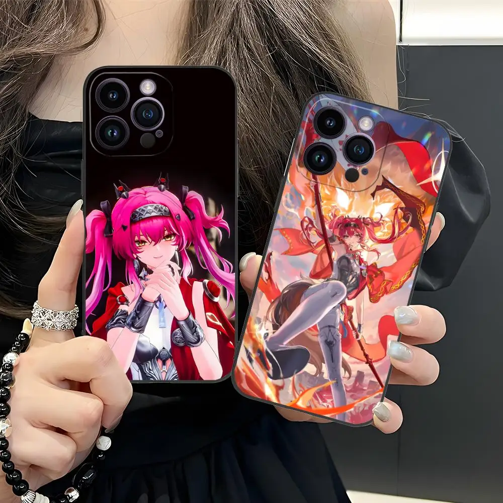 

Чехол для телефона Wuthering Waves Lupa для iPhone 17, 16, 14, 13, 12, 11 X XR XS 8 7 Pro Max Plus, мини-цветный защитный чехол для мобильных телефонов