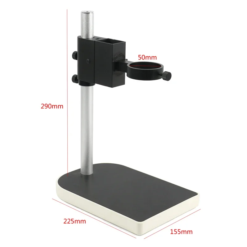 42MM/50MM Ring Adjustable Up and Down Holder Stand for Industry Microscope Camera Lens